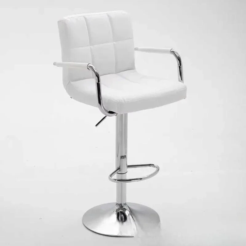 Stable base Soft dining room High luxury bar chair with armrests Adjustable height PU leather bar stool
Stable base Soft dining room High luxury bar chair with armrests Adjustable height PU leather bar stool