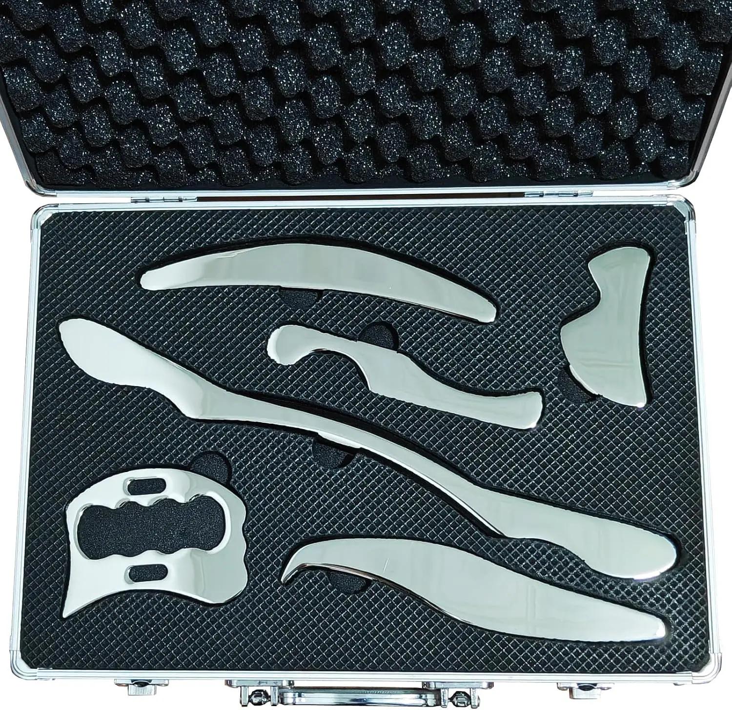 6pcs Stainless Steel Gua Sha Set, IASTM Muscle Scraper for Soft Tissue Mobilization & Physical Therapy
6pcs Stainless Steel Gua Sha Set, IASTM Muscle Scraper for Soft Tissue Mobilization & Physical Therapy