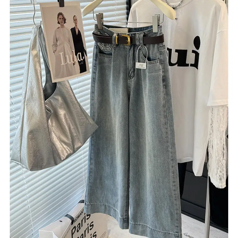 Женские свободные джинсы, узкая версия, прямые брюки для отдыха, свободные универсальные осенние укороченные брюки для девочек, студенческие широкие брюки
Женские свободные джинсы, узкая версия, прямые брюки для отдыха, свободные универсальные осенние укороченные брюки для девочек, студенческие широкие брюки