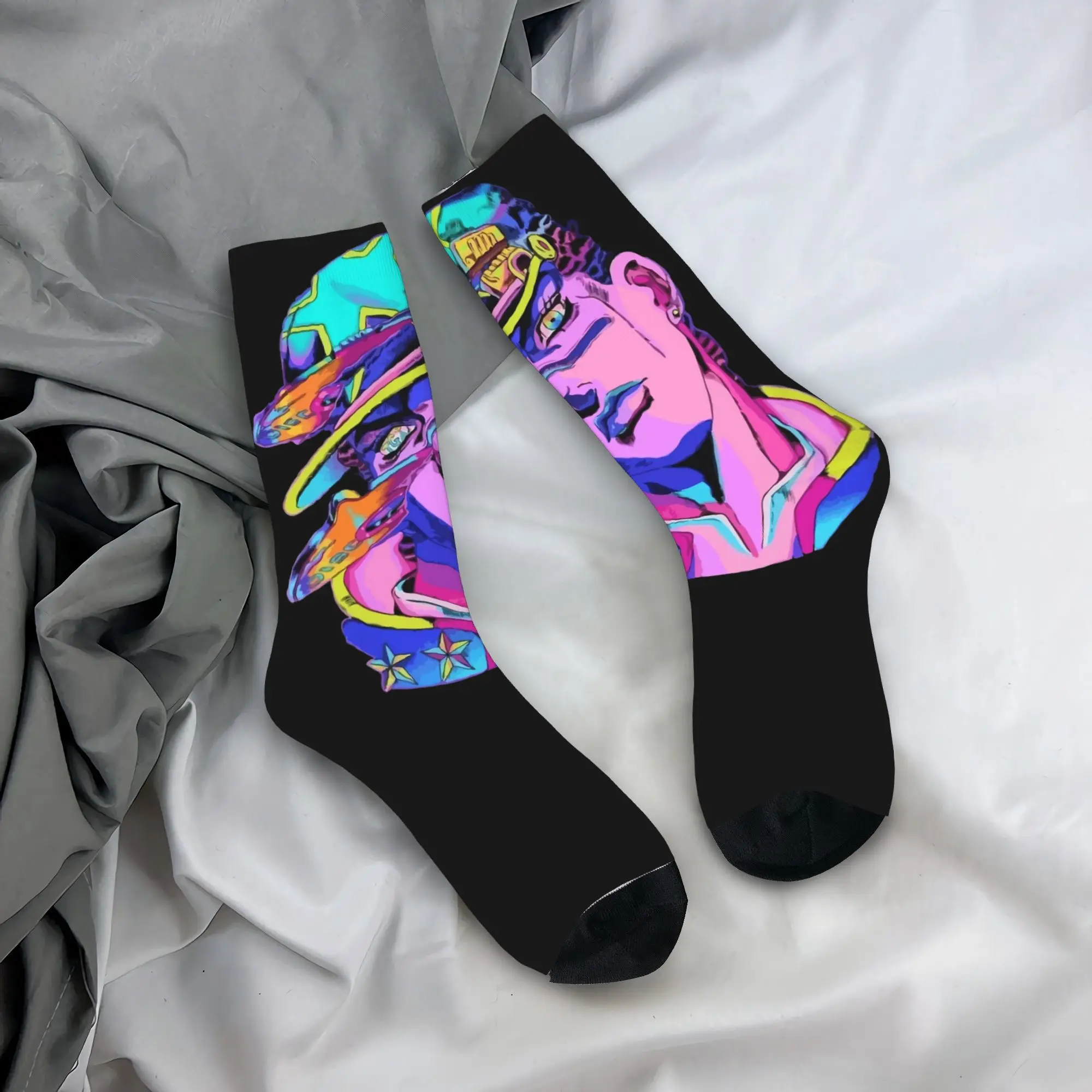 Men Women JOJOS Bizarre Adventure Anime Accessories Socks Kujo Jotaro Non-slip Socks Fashion For Party Wear
Men Women JOJOS Bizarre Adventure Anime Accessories Socks Kujo Jotaro Non-slip Socks Fashion For Party Wear