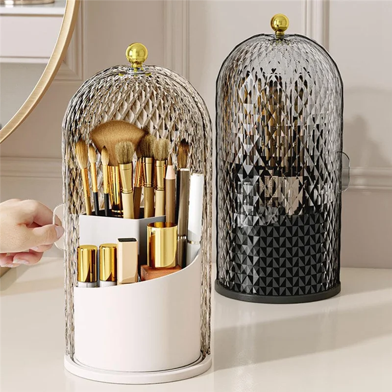 AONEQ-Transparent Dustproof Cosmetic Storage Box Makeup Brush Storage Box Suitable For Dressing Table Bathroom Countertop
AONEQ-Transparent Dustproof Cosmetic Storage Box Makeup Brush Storage Box Suitable For Dressing Table Bathroom Countertop