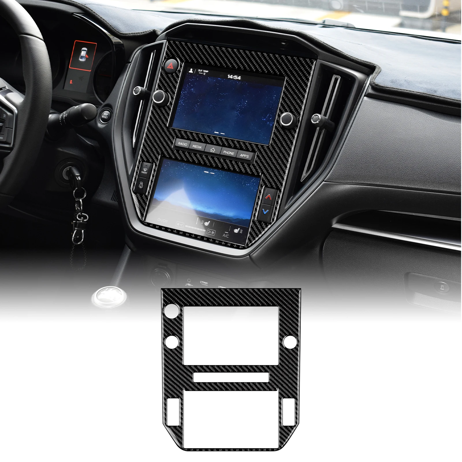 Real Soft Carbon Fiber Sticker For Subaru WRX/WRX STI 2022 2023 2024 2025 LHD RHD Central Control Interior Frame Accessories
Real Soft Carbon Fiber Sticker For Subaru WRX/WRX STI 2022 2023 2024 2025 LHD RHD Central Control Interior Frame Accessories