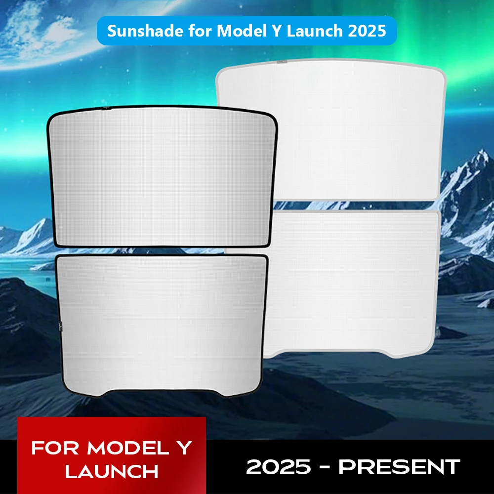 Для Tesla New Model Y Launch 2025 Juniper солнцезащитный козырек на крышу никогда не провисает нано-крысталлическое покрытие теплоизоляционное стекло солнцезащитный козырек
Для Tesla New Model Y Launch 2025 Juniper солнцезащитный козырек на крышу никогда не провисает нано-крысталлическое покрытие теплоизоляционное стекло солнцезащитный козырек