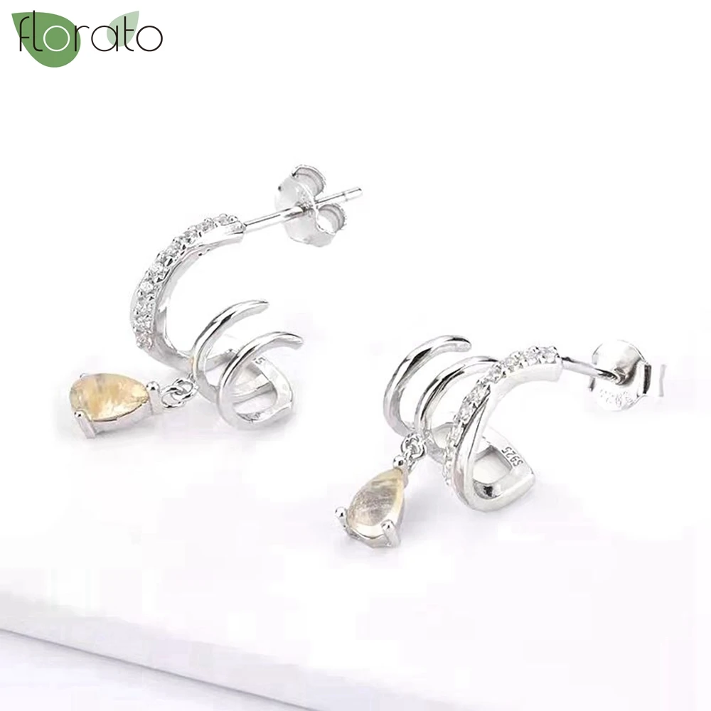925 Sterling Silver Needle Fashion Crystal Pendant Earrings for Women 2024 New Stud Earrings Luxury Piercing Jewelry Gift
925 Sterling Silver Needle Fashion Crystal Pendant Earrings for Women 2024 New Stud Earrings Luxury Piercing Jewelry Gift