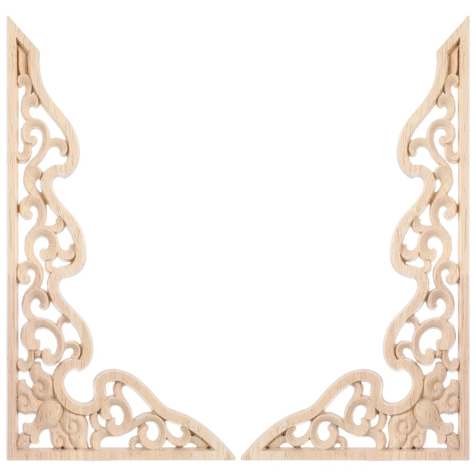 2 Pcs Wood Carving Decorative Piece Door Decoration Carved Appliques Furniture Onlay European Style Home Chinese Onlays
2 Pcs Wood Carving Decorative Piece Door Decoration Carved Appliques Furniture Onlay European Style Home Chinese Onlays