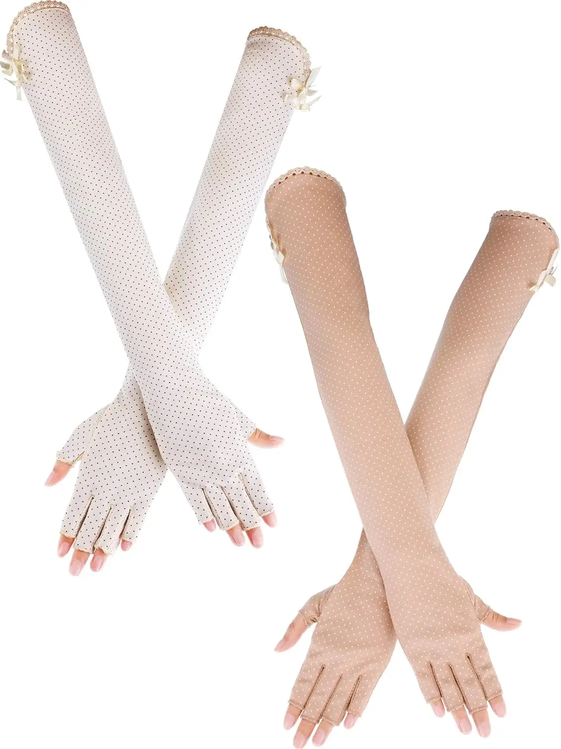 UV Protection Sun Gloves for Women, Non-Slip Long Driving Gloves, Arm Cover Summer Outdoor Sports 2 Pairs
UV Protection Sun Gloves for Women, Non-Slip Long Driving Gloves, Arm Cover Summer Outdoor Sports 2 Pairs