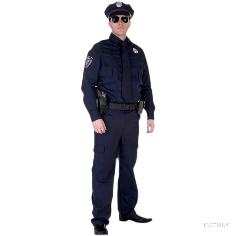 Policeman Costumes Adult Party Carnival Police Uniform Men Army Policemen Cosplay Clothing Sets Party Performance
Policeman Costumes Adult Party Carnival Police Uniform Men Army Policemen Cosplay Clothing Sets Party Performance