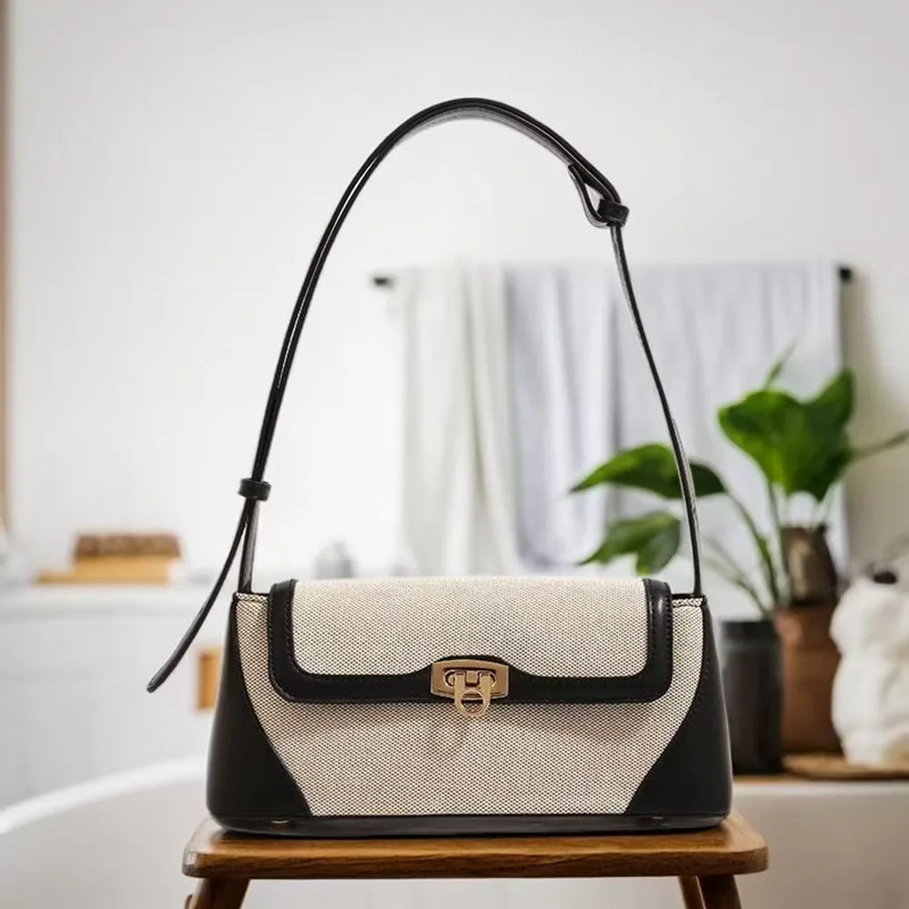 Модная уникальная цветная женская сумка, универсальная сумка в стиле ретро, подходящая для повседневных поездок на работу, большая вместительная сумка на одно плечо
Модная уникальная цветная женская сумка, универсальная сумка в стиле ретро, подходящая для повседневных поездок на работу, большая вместительная сумка на одно плечо