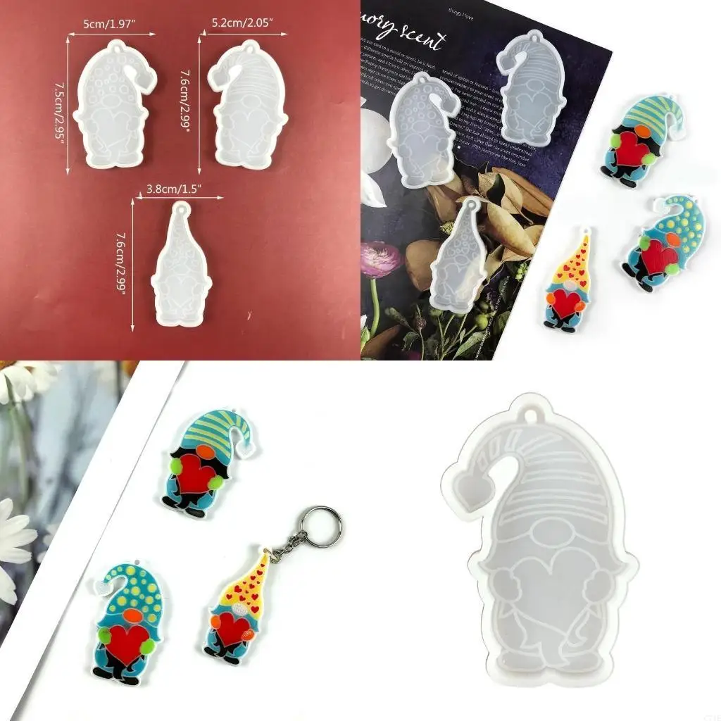 DIY Santa Little Dwarf Silicone Epoxy Mold DIY Keychain Pendant Jewelry Crafting Mould for Christmas Love Gift
DIY Santa Little Dwarf Silicone Epoxy Mold DIY Keychain Pendant Jewelry Crafting Mould for Christmas Love Gift