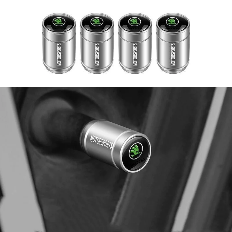 4pcs Car Wheel Tire Valve Caps Stem Case For Skoda Octavia Fabia Rapid Yeti Superb Octavia A5 A7 2 S Emblems Auto Accessories
4pcs Car Wheel Tire Valve Caps Stem Case For Skoda Octavia Fabia Rapid Yeti Superb Octavia A5 A7 2 S Emblems Auto Accessories