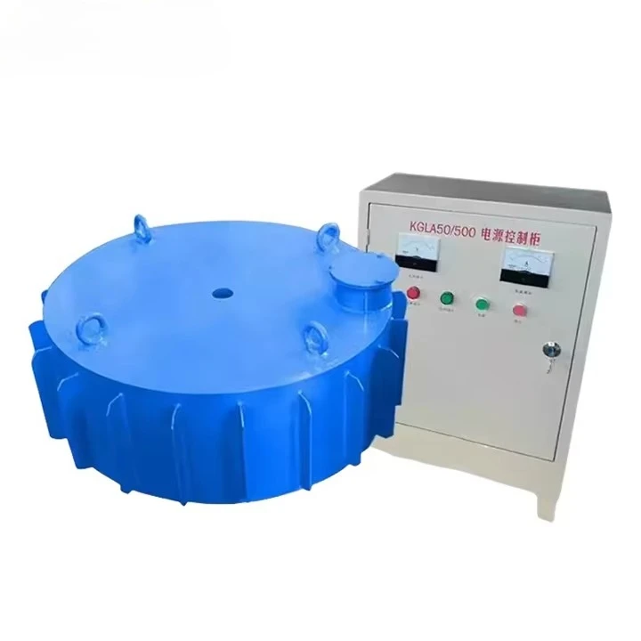 Round Shape Suspended Dry Type Magnet Magnetic Separator Mineral Hanging Electromagnetic Iron Remover for Conveyor Belts
Round Shape Suspended Dry Type Magnet Magnetic Separator Mineral Hanging Electromagnetic Iron Remover for Conveyor Belts