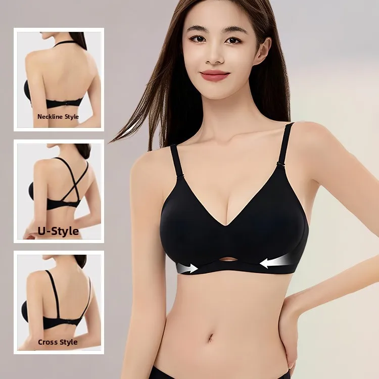 Sexy Cartoon Chest Women's Underwear Small Chest Gathered Look Big Steel Ring Soft Support Outer Expansion Type Bra Set
Sexy Cartoon Chest Women's Underwear Small Chest Gathered Look Big Steel Ring Soft Support Outer Expansion Type Bra Set