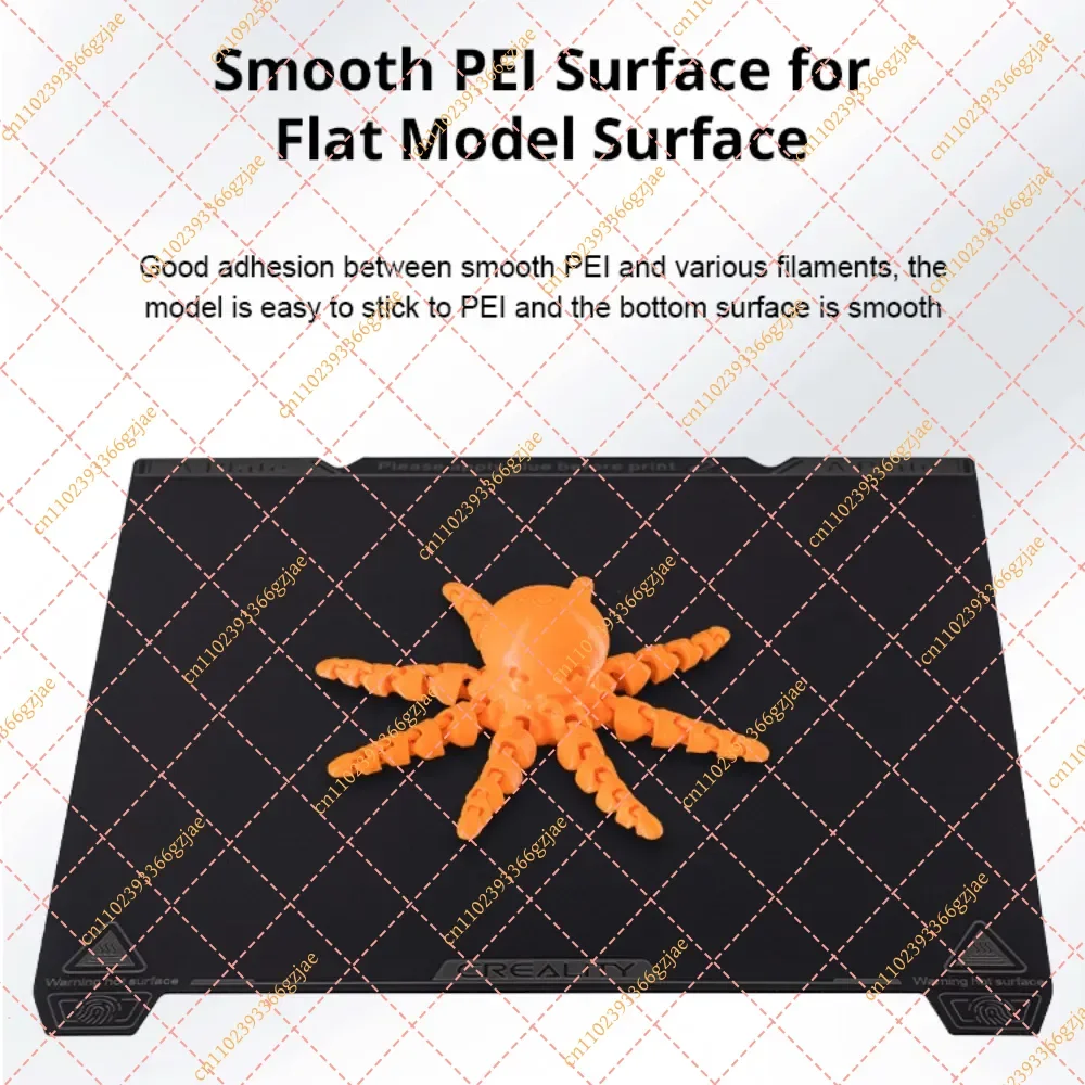 For Creality Smooth PEI Build Plate Kit 315*310mm-With Soft Magnetic Sticker for K1 Max/Ender-3 V3 Plus 3D Printer Platform
For Creality Smooth PEI Build Plate Kit 315*310mm-With Soft Magnetic Sticker for K1 Max/Ender-3 V3 Plus 3D Printer Platform