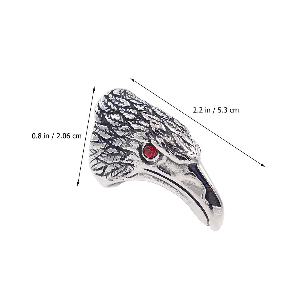 Eagle Mens Retro Animal Design Smooth Metal Finger Ring For Men Personalized Fashionable Male Ring Jewelry Decor
Eagle Mens Retro Animal Design Smooth Metal Finger Ring For Men Personalized Fashionable Male Ring Jewelry Decor