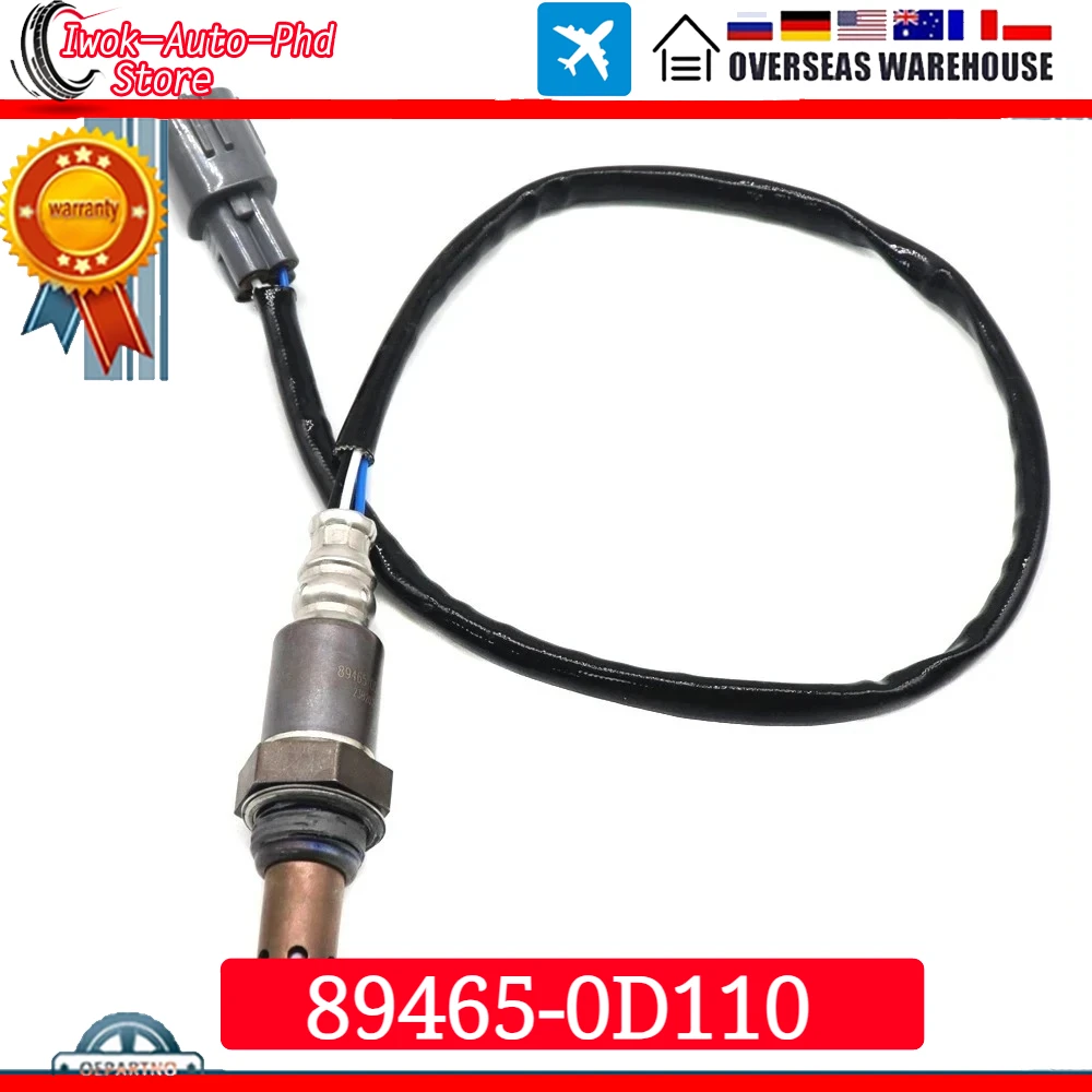 Upstream Front Air Fuel Ratio Oxygen O2 Lambda 89465-0D110 For Toyota Yaris P9 1.3 2SZ-FE 2005-2010 New DOX-0257 89465-0D080
Upstream Front Air Fuel Ratio Oxygen O2 Lambda 89465-0D110 For Toyota Yaris P9 1.3 2SZ-FE 2005-2010 New DOX-0257 89465-0D080
