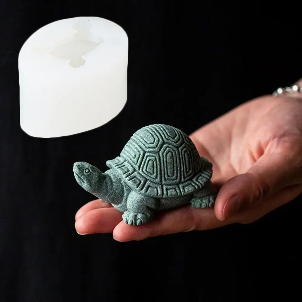 Turtle Tea Pet Silicone Mould DIY Clay Resin Plaster Candle Soap Longevity Tortoise Statue Home Decoration
Turtle Tea Pet Silicone Mould DIY Clay Resin Plaster Candle Soap Longevity Tortoise Statue Home Decoration