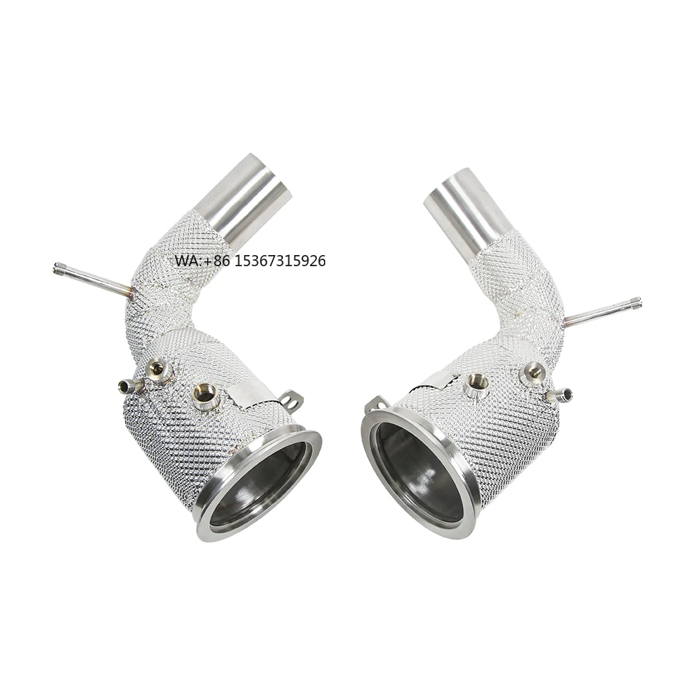 SS304 Heat Shield Downpipe Test Pipe Targa 4 S 4S 3.0TT Downpipe Header
SS304 Heat Shield Downpipe Test Pipe Targa 4 S 4S 3.0TT Downpipe Header