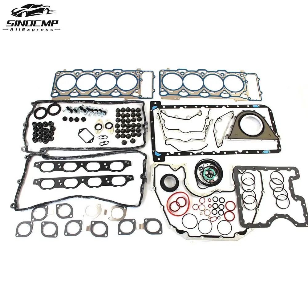 Engine Gasket Seals Overhaul Kit 11127530256 11147512101 11147647381 For BMW 750i X5 E63 E65 E66 4.8L V8 N62B48 N62TUB48 Engine
Engine Gasket Seals Overhaul Kit 11127530256 11147512101 11147647381 For BMW 750i X5 E63 E65 E66 4.8L V8 N62B48 N62TUB48 Engine