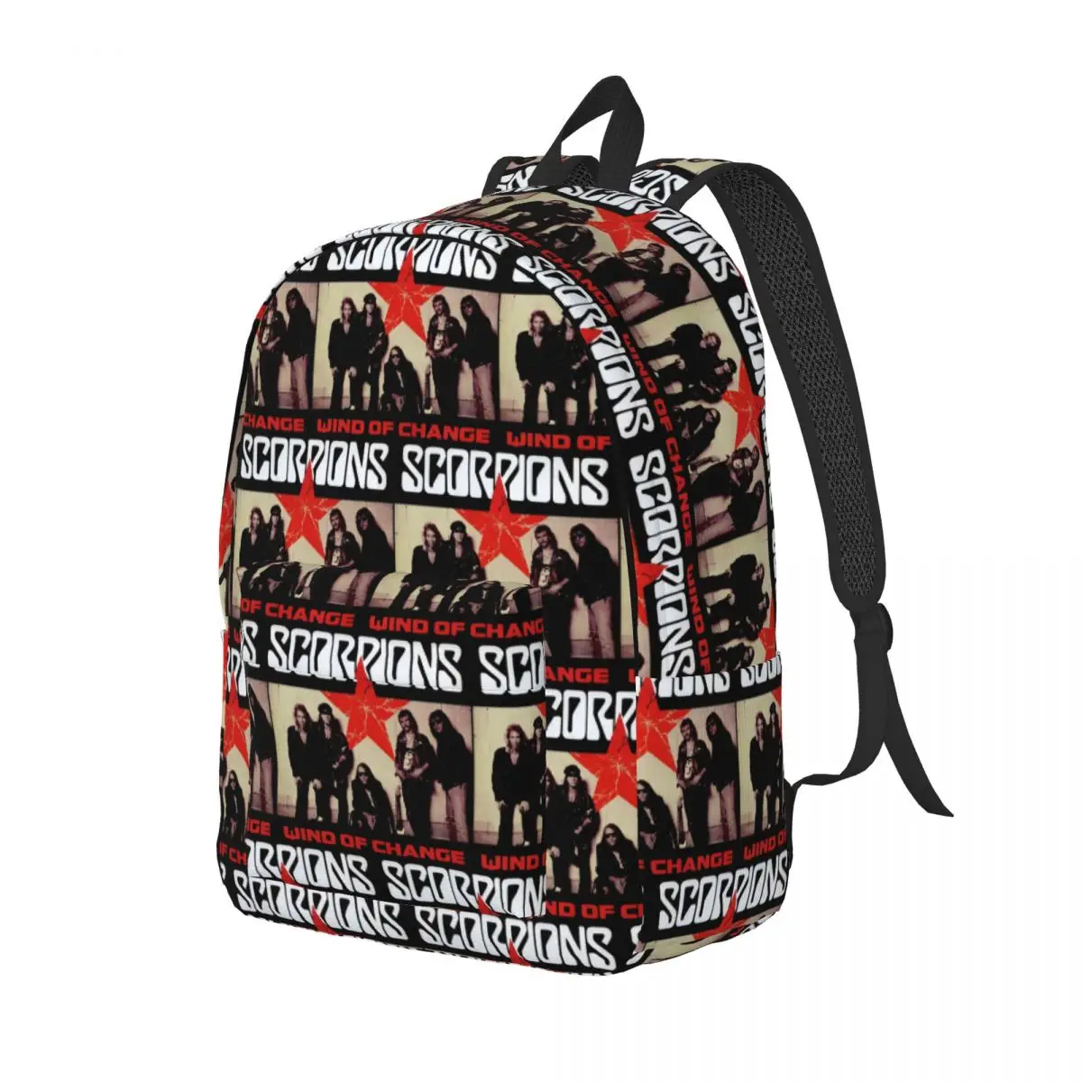 Scorpions Band Rock Backpack Daypack Large Capacity Children BookBag School Bag Shoulder Bags for Men Women
Scorpions Band Rock Backpack Daypack Large Capacity Children BookBag School Bag Shoulder Bags for Men Women