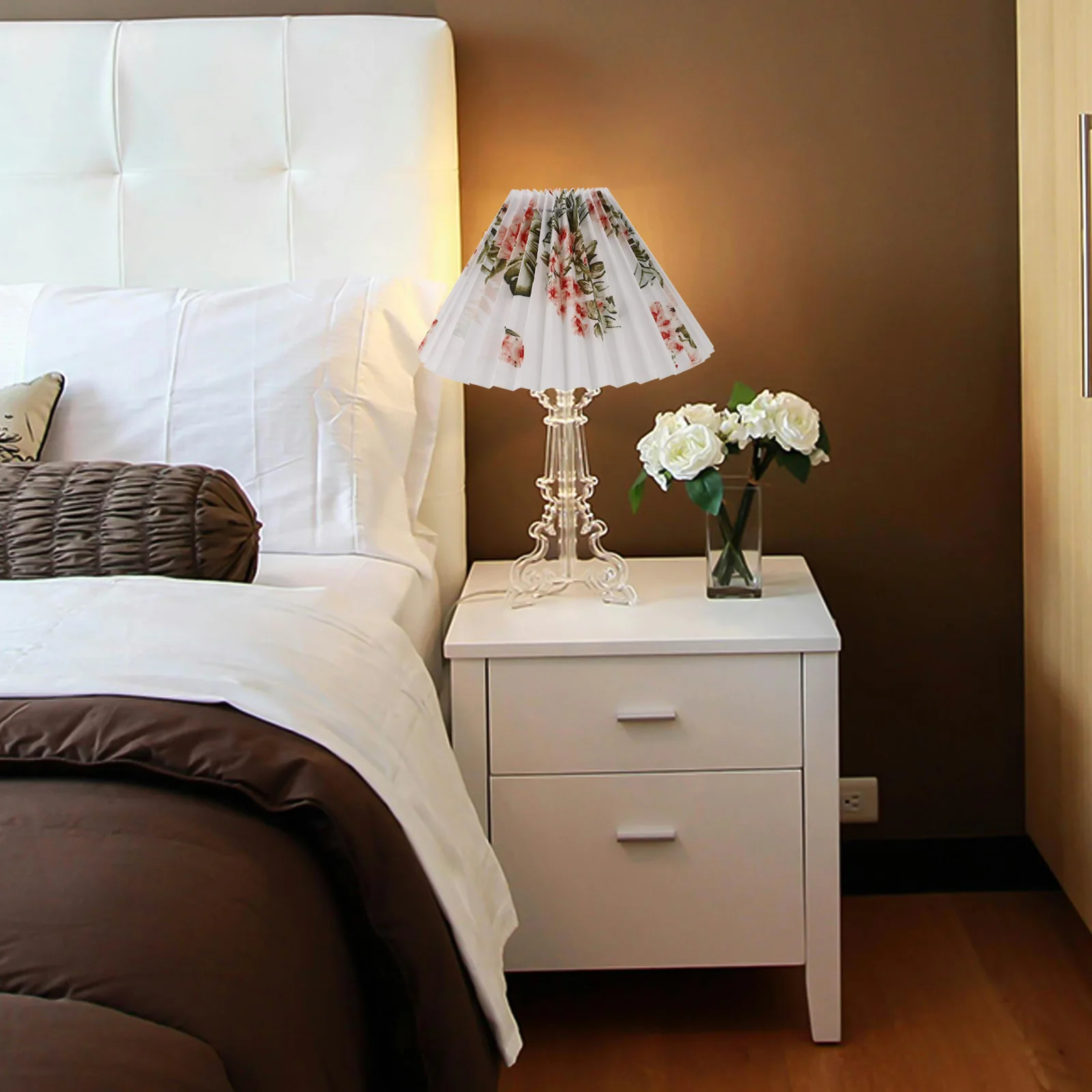 Fabric Lamp Shade Replacement For Table Floor Wall Lights Pleated Light Cover Household Bedroom Study Library Decor E27
Fabric Lamp Shade Replacement For Table Floor Wall Lights Pleated Light Cover Household Bedroom Study Library Decor E27