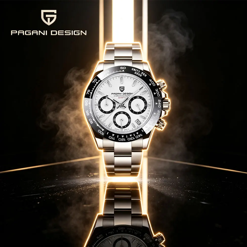 2026 New PAGANI DESIGN Men Watch VK63 Chronograph Top Brand Quartz Wristwatch 10Bar Waterproof Clock Sapphire Glass Watches Gift
2026 New PAGANI DESIGN Men Watch VK63 Chronograph Top Brand Quartz Wristwatch 10Bar Waterproof Clock Sapphire Glass Watches Gift