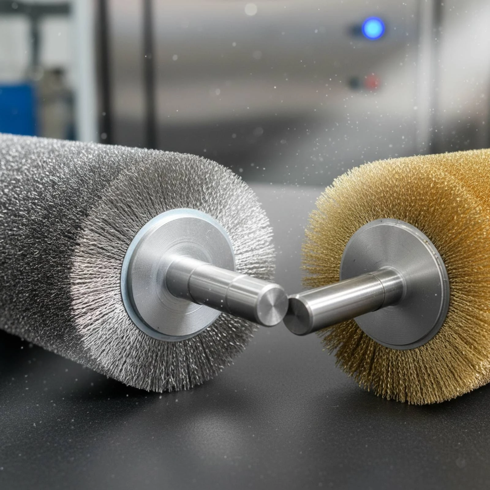 Stainless Steel Wire Brush Roller Dense Bristles Cleaning Tool Machine Part Rust Removal
Stainless Steel Wire Brush Roller Dense Bristles Cleaning Tool Machine Part Rust Removal