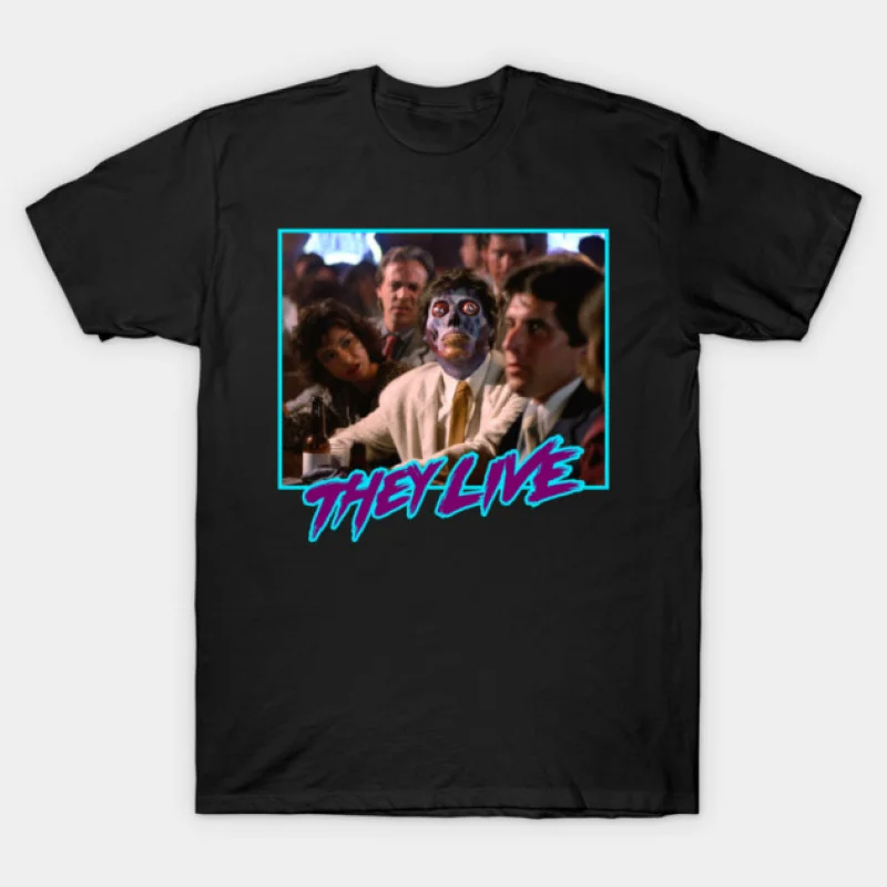 Retro Sic-Fi They Live Gift T Shirt 0529 John Carpenter Vintage Horror movie Alien Graphic clothes All size Tee S-6XL
Retro Sic-Fi They Live Gift T Shirt 0529 John Carpenter Vintage Horror movie Alien Graphic clothes All size Tee S-6XL