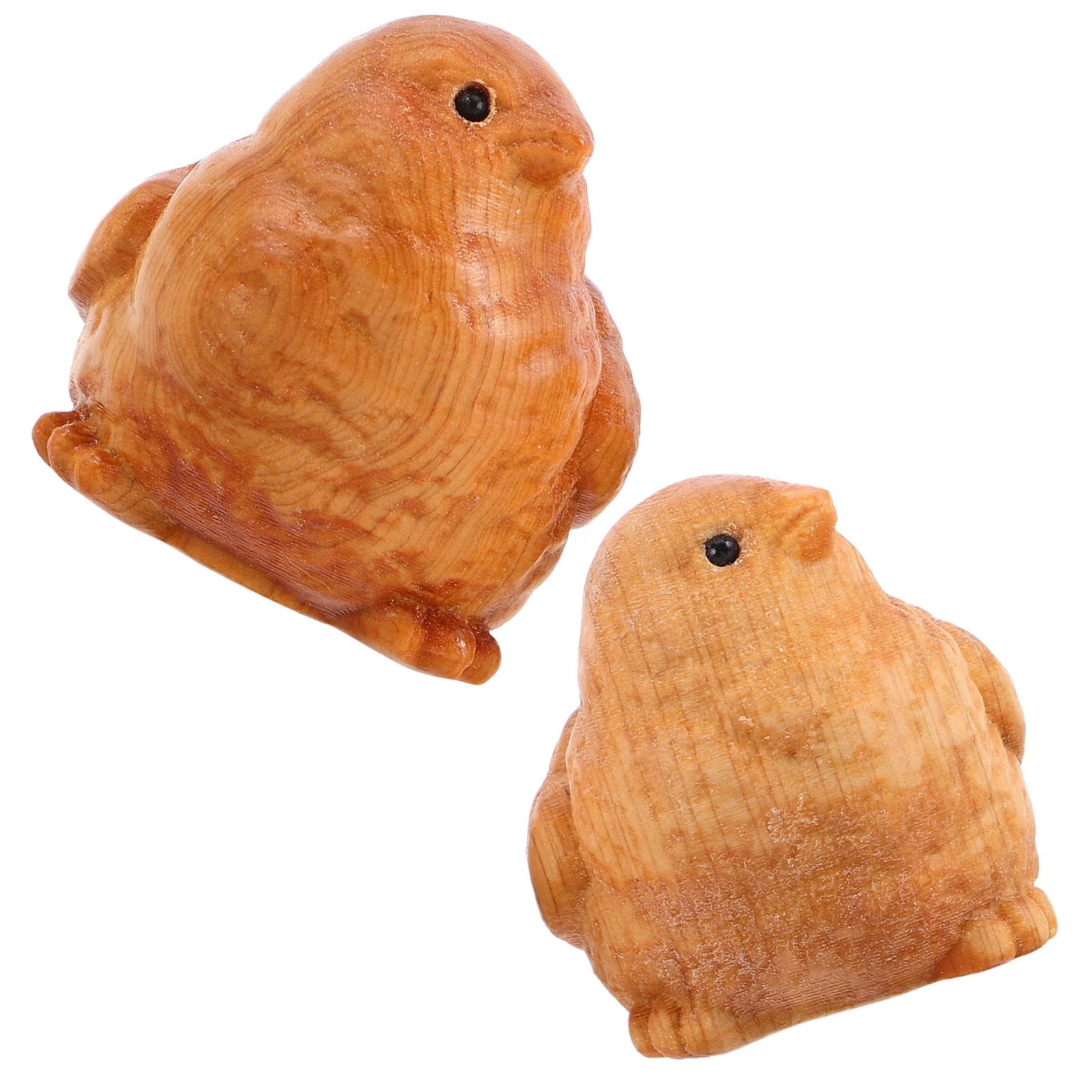 2 Pcs Mini Simulation Chicken Statue Decor Handheld Carving Crafts Wood Realistic Design Kitchen Table Centerpieces
2 Pcs Mini Simulation Chicken Statue Decor Handheld Carving Crafts Wood Realistic Design Kitchen Table Centerpieces