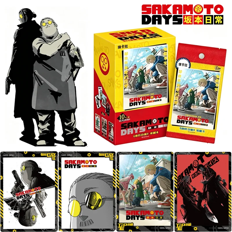 Genuine SAKAMOTO DAYS Card Original Soul Animation Highlight High Burning Illustration Scene Card Collection Toy Original Box
Genuine SAKAMOTO DAYS Card Original Soul Animation Highlight High Burning Illustration Scene Card Collection Toy Original Box
