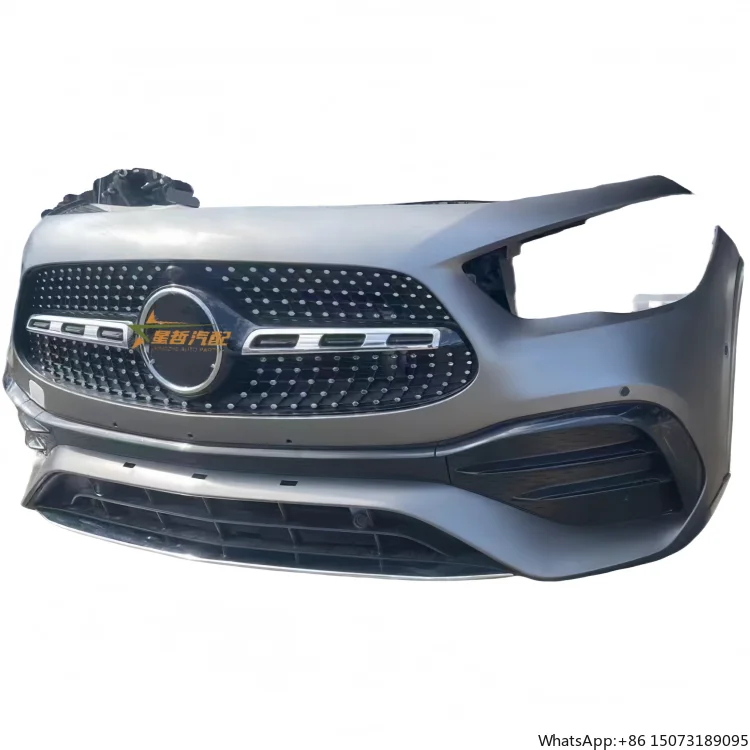 High Quality GLA 247 Front Bumper Grille Radiator Headlamp Combination Bodykit for Cars Wholesale Retail Upgrade Option
High Quality GLA 247 Front Bumper Grille Radiator Headlamp Combination Bodykit for Cars Wholesale Retail Upgrade Option