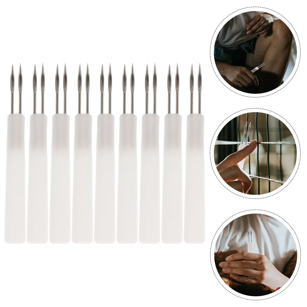 9Pcs Portable Fowl Pox Needles for Chicken Use Replacement Immunization Tools for Home Poultry Health Protection
9Pcs Portable Fowl Pox Needles for Chicken Use Replacement Immunization Tools for Home Poultry Health Protection