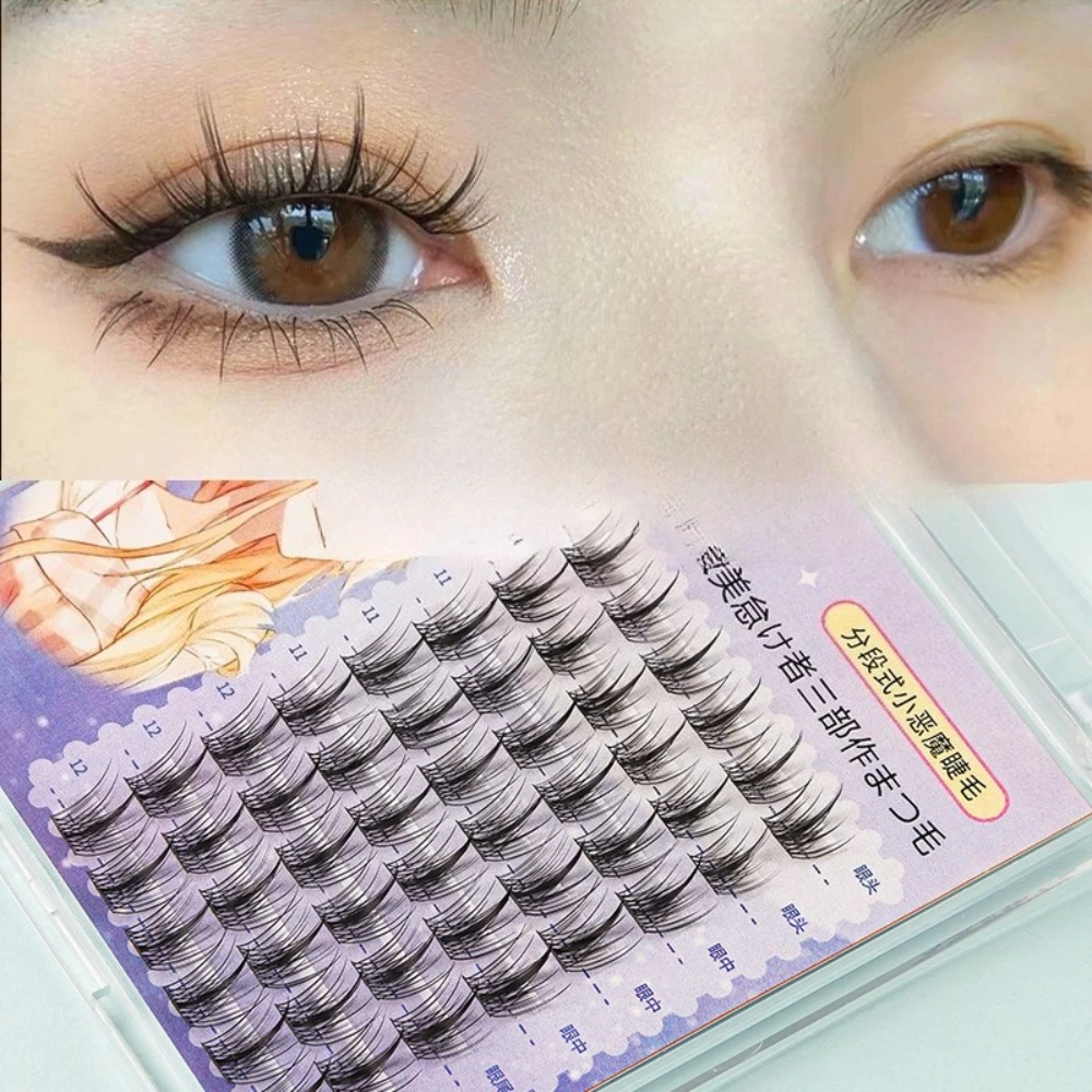 48 Clusters Small Flame False Eyelashes Ultra-thin Black Terrier Natural Segmented Fake Eyelash Extension DIY Lashes
48 Clusters Small Flame False Eyelashes Ultra-thin Black Terrier Natural Segmented Fake Eyelash Extension DIY Lashes