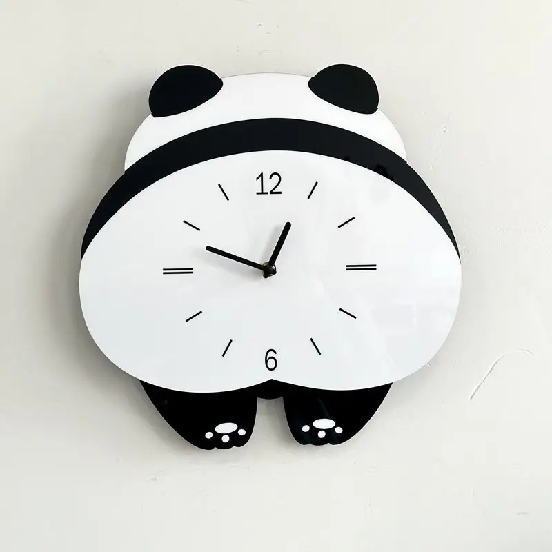 Panda Swing Creative Cartoon Wall Clock, Simple and Modern Living Room, New Home Wall-mounted Clock, Silent Dining Room Clock
Panda Swing Creative Cartoon Wall Clock, Simple and Modern Living Room, New Home Wall-mounted Clock, Silent Dining Room Clock