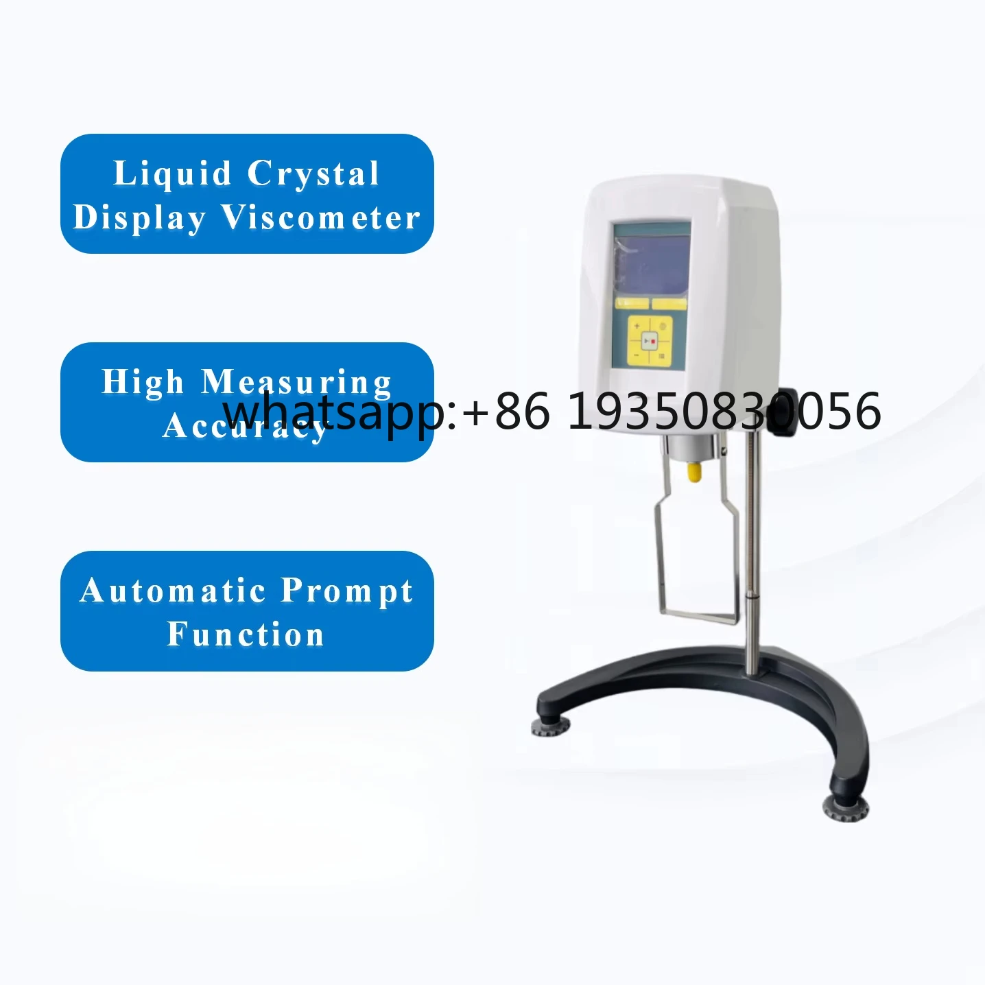 2026-DH-RVDV-2 Liquid Crystal Displaying Rotating Viscosity Measuring Machine with High Accuracy and Small Error
2026-DH-RVDV-2 Liquid Crystal Displaying Rotating Viscosity Measuring Machine with High Accuracy and Small Error