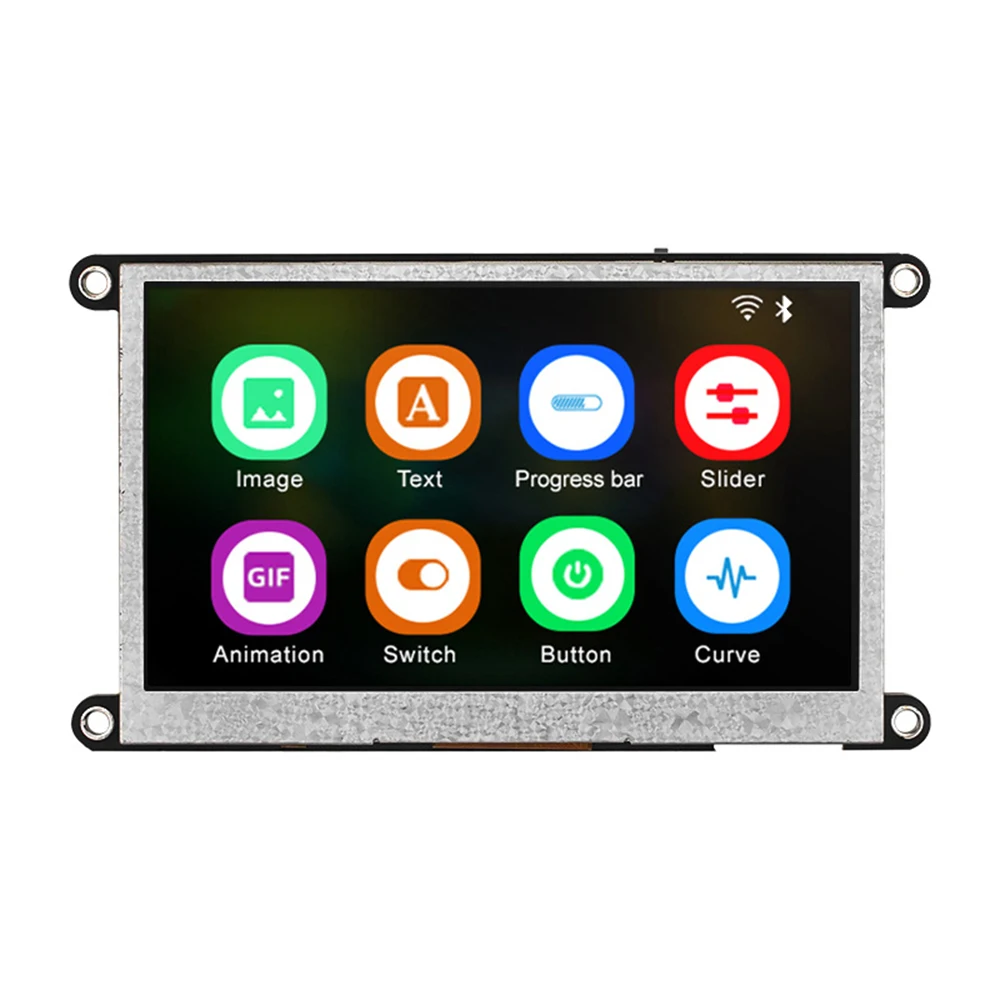 ESP32-S3 N4RE 4.3-inch/5-inch WIFI Bluetooth Development Board With IPS HD Capacitive Touch Screen DIY Electronic Kit
ESP32-S3 N4RE 4.3-inch/5-inch WIFI Bluetooth Development Board With IPS HD Capacitive Touch Screen DIY Electronic Kit