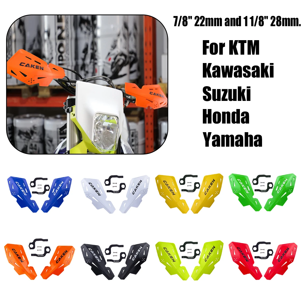 Защита рук мотоцикла, защита руля для KTM Kawasaki Suzuki Honda Yamaha, защита рук, эндуро, мото, грязевой велосипед
Защита рук мотоцикла, защита руля для KTM Kawasaki Suzuki Honda Yamaha, защита рук, эндуро, мото, грязевой велосипед