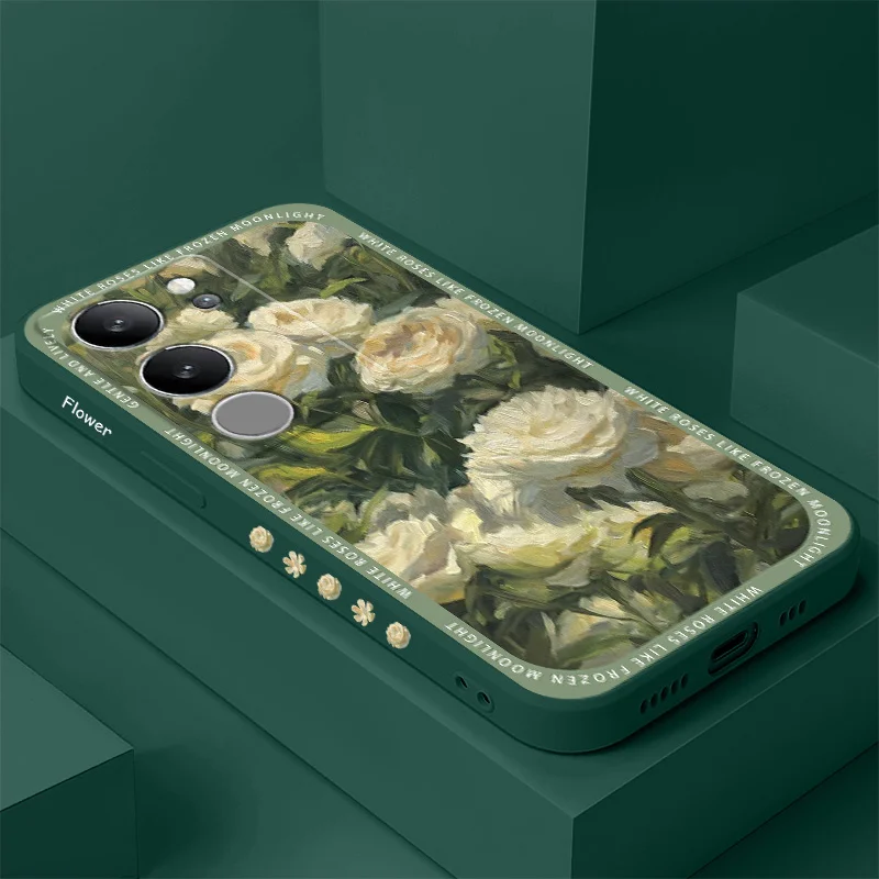 Elegant White Rose Phone Case For VIVO V50 V40 V30 V29 V29E V27 V27E V25 V25E V23 V23E V21 V20 Y20 Y12 Y21 Y22 Y50 Y35 Pro 4G 5G
Elegant White Rose Phone Case For VIVO V50 V40 V30 V29 V29E V27 V27E V25 V25E V23 V23E V21 V20 Y20 Y12 Y21 Y22 Y50 Y35 Pro 4G 5G