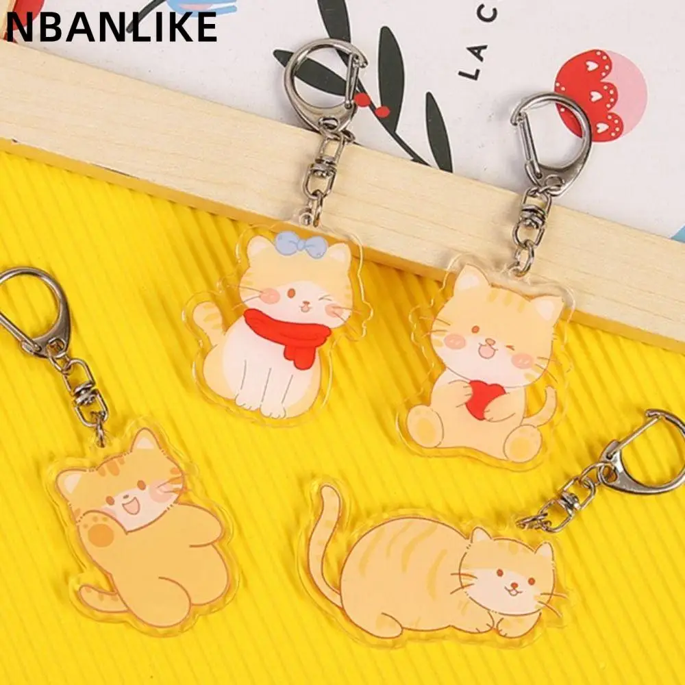 1 PC Creative Cartoon Animal Bag Acrylic Fashion Orange Cat Keychain Hanging Backpack Decor
1 PC Creative Cartoon Animal Bag Acrylic Fashion Orange Cat Keychain Hanging Backpack Decor