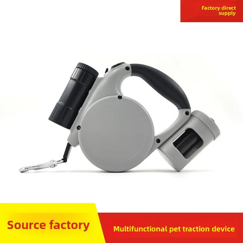 New multi-functional pet retractable leash, automatic dog 5 meters, portable for walking dogs
New multi-functional pet retractable leash, automatic dog 5 meters, portable for walking dogs