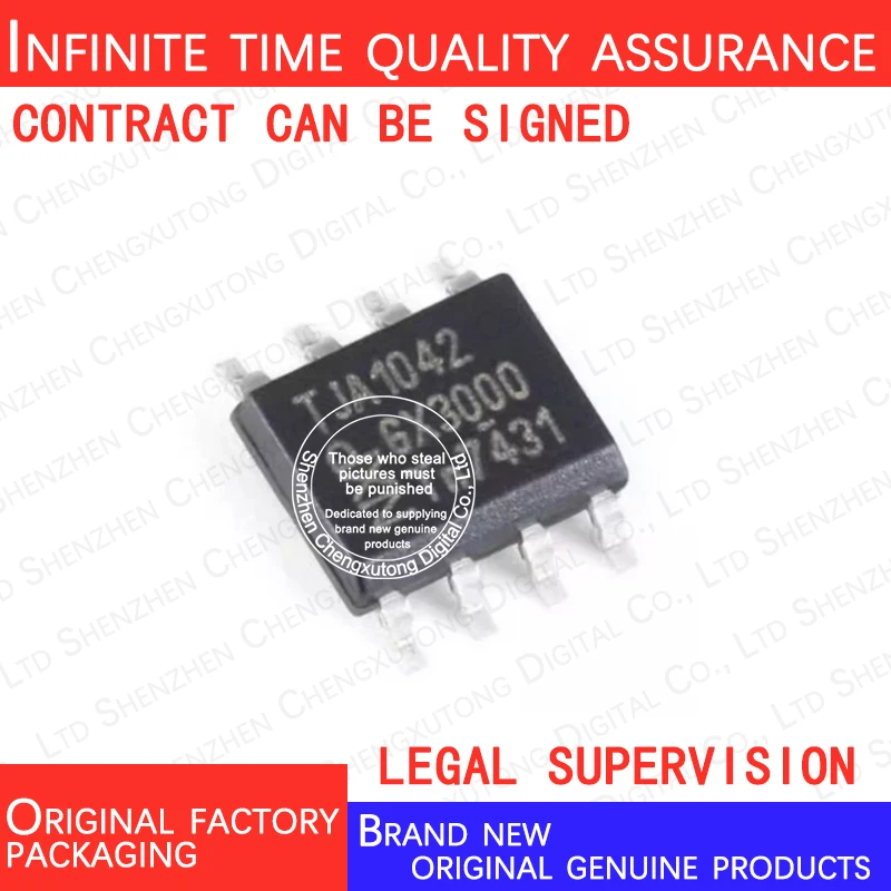 10pcs/lot TJA1042T/1J TJA1042 SOP 100% genuine stock in brand new original packaging
10pcs/lot TJA1042T/1J TJA1042 SOP 100% genuine stock in brand new original packaging