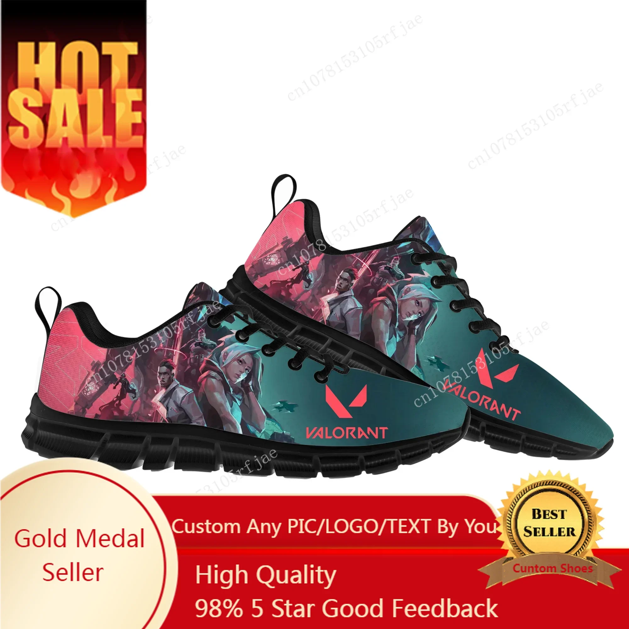 Agent Anime Cartoon Game Valorant Sports Shoes Men Women Teenager Sneakers Sneaker Custom Built Shoes
Agent Anime Cartoon Game Valorant Sports Shoes Men Women Teenager Sneakers Sneaker Custom Built Shoes