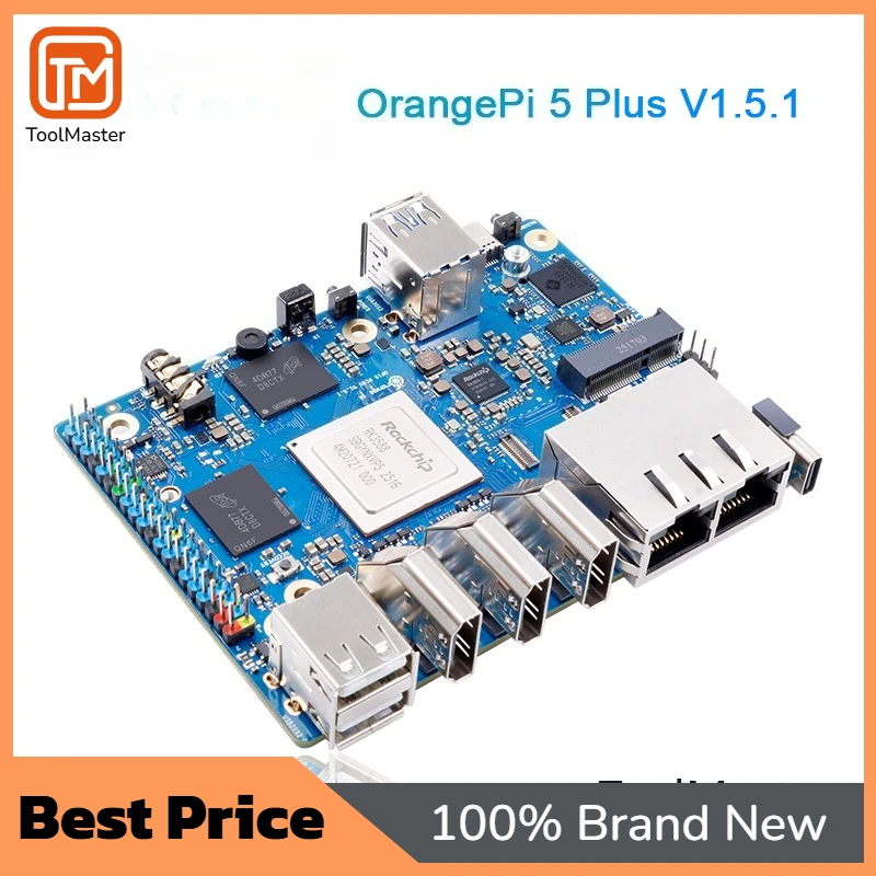 【Hot Sale】Orange Pi 5 Plus 16GB RAM LPDDR5 V1.5.1 Verison RK3588 PCIE Module External WiFi-BT SSD 8K Orange Pi5 Plus Deve
【Hot Sale】Orange Pi 5 Plus 16GB RAM LPDDR5 V1.5.1 Verison RK3588 PCIE Module External WiFi-BT SSD 8K Orange Pi5 Plus Deve