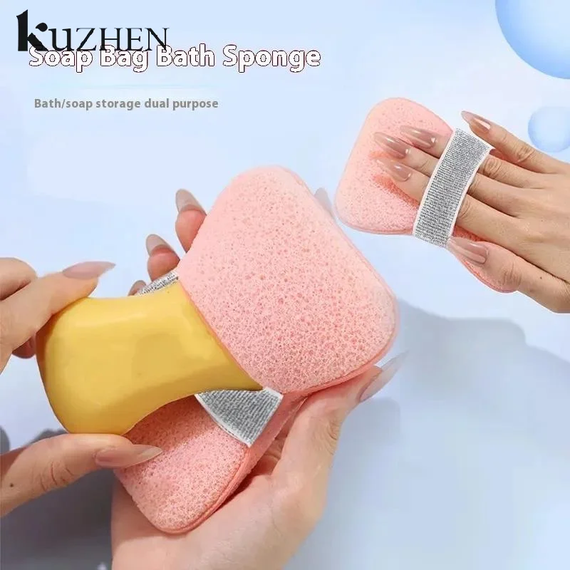 1/2Pcs Household Soap Bag Double Sided Super Soft Bath Flower Cleaning Tool Sponge Bath Towel
1/2Pcs Household Soap Bag Double Sided Super Soft Bath Flower Cleaning Tool Sponge Bath Towel