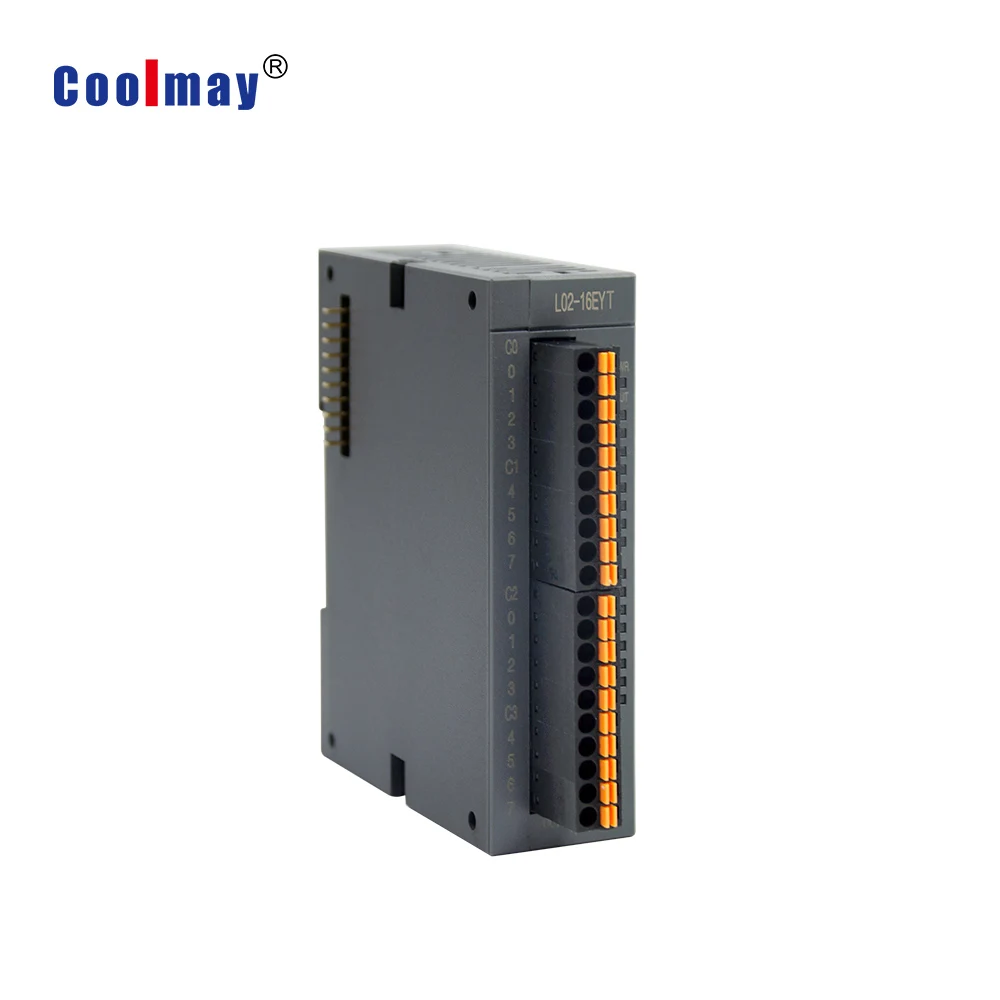 Output Module L02-16EYT 30VDC, 2A/point; 2A/4point COM, 16points Transistor
Output Module L02-16EYT 30VDC, 2A/point; 2A/4point COM, 16points Transistor