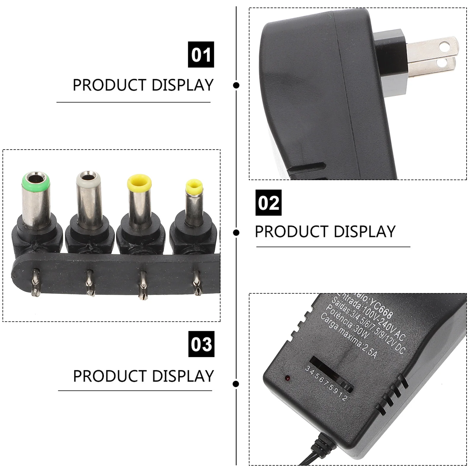 1Set Pc Power Adapter Adjustable Universal Flame Retardant Plastic Power Supply for Home Appliances Router Mini
1Set Pc Power Adapter Adjustable Universal Flame Retardant Plastic Power Supply for Home Appliances Router Mini