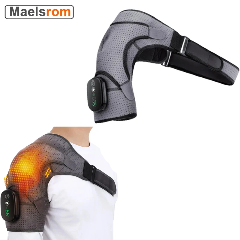 Electric Shoulder Massage Heating Pad Shoulder Thermal Brace Vibration Massage Adjustable Support Belt For Arm Muscle Relaxation
Electric Shoulder Massage Heating Pad Shoulder Thermal Brace Vibration Massage Adjustable Support Belt For Arm Muscle Relaxation