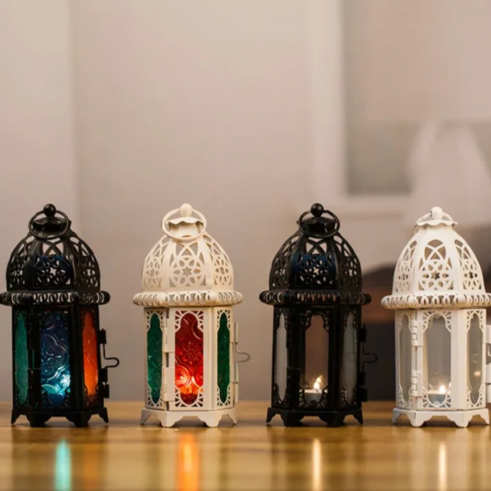 Candle Holder Home Decoration Wedding Decoration European Moroccan Glass Candle Holder Metal Iron Ornament Ornament
Candle Holder Home Decoration Wedding Decoration European Moroccan Glass Candle Holder Metal Iron Ornament Ornament