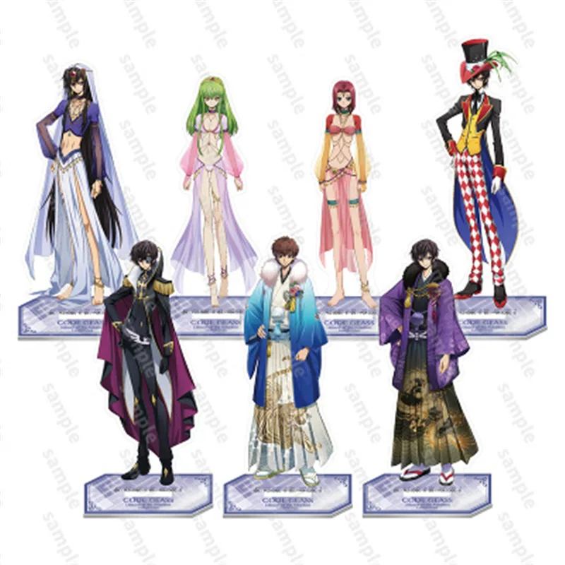КОД GEASS Лелуш Восстания Периферийные устройства японского аниме в западном стиле Акриловая подставка Коллекционные настольные украшения Игрушка для мальчика
КОД GEASS Лелуш Восстания Периферийные устройства японского аниме в западном стиле Акриловая подставка Коллекционные настольные украшения Игрушка для мальчика