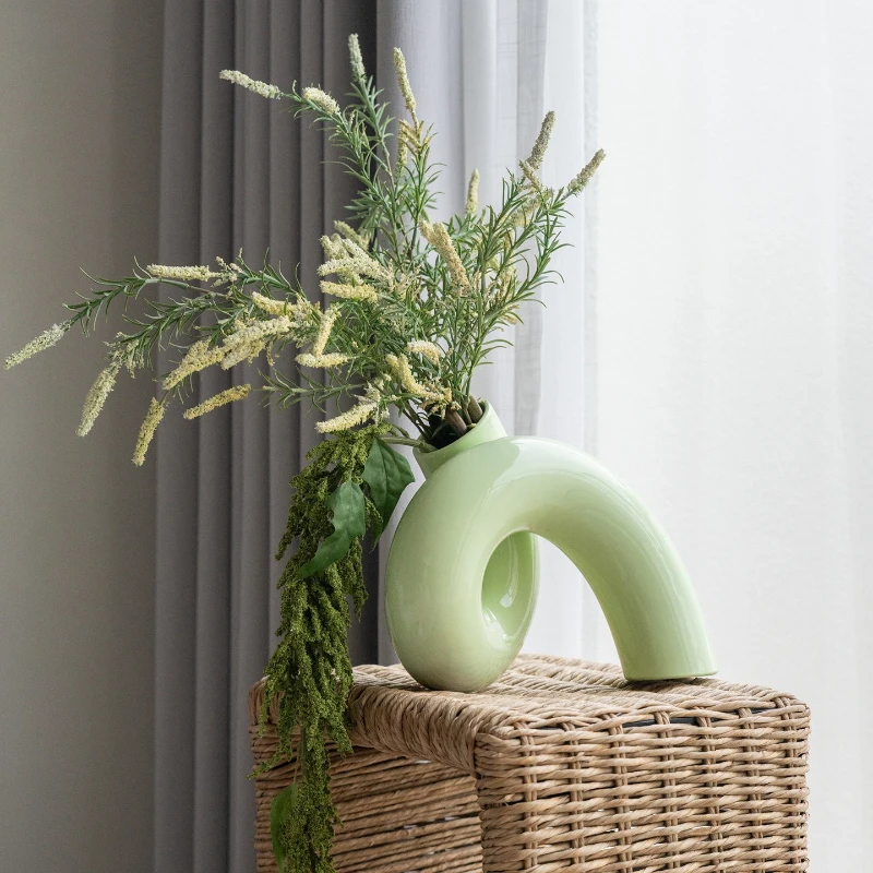 Soft color flower ornament living room dining room flower arrangement vase dried flower model room exhibition hall commercial
Soft color flower ornament living room dining room flower arrangement vase dried flower model room exhibition hall commercial