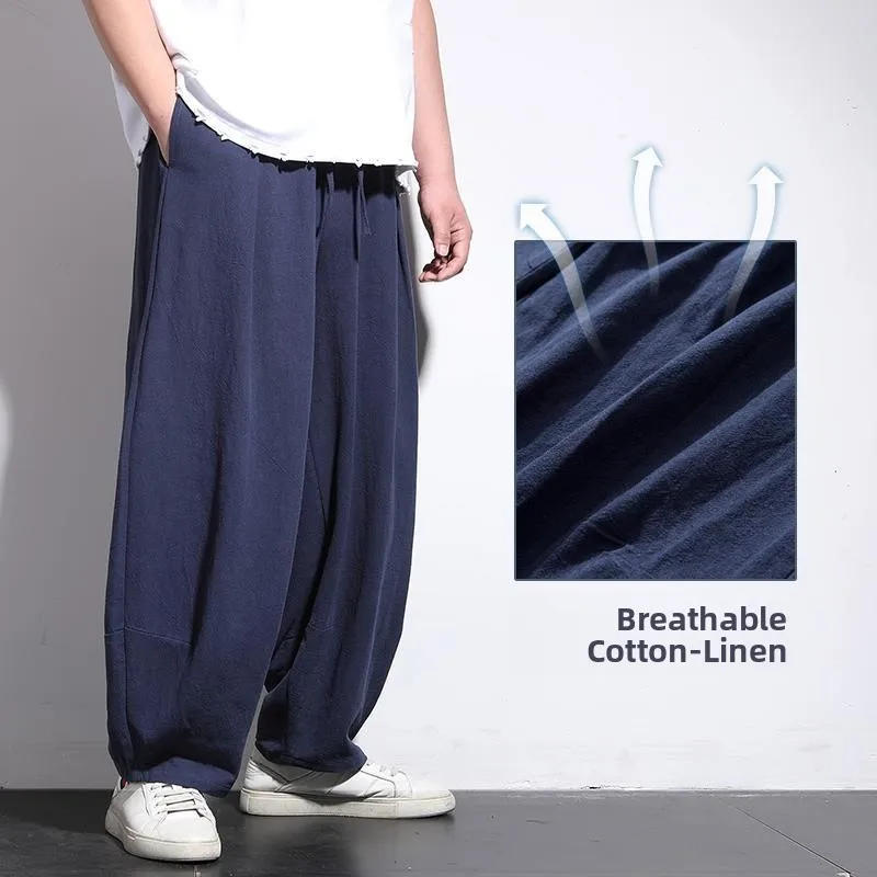 plus Size Summer Cotton Linen Loose Fit Thin Casual Pants for Men Anti-Bacterial Busin Casual Long Trousers Low Waist
plus Size Summer Cotton Linen Loose Fit Thin Casual Pants for Men Anti-Bacterial Busin Casual Long Trousers Low Waist